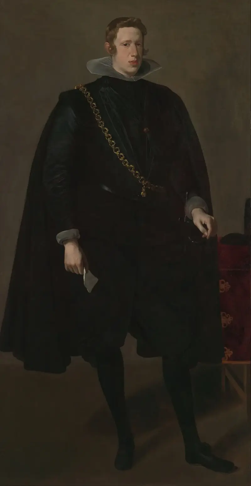 Filip IV (1605–1665), kung av Spanien – nr 2 av Diego Velázquez