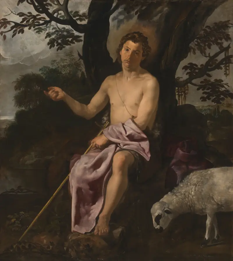Johannes Döparen i öknen av Diego Velázquez