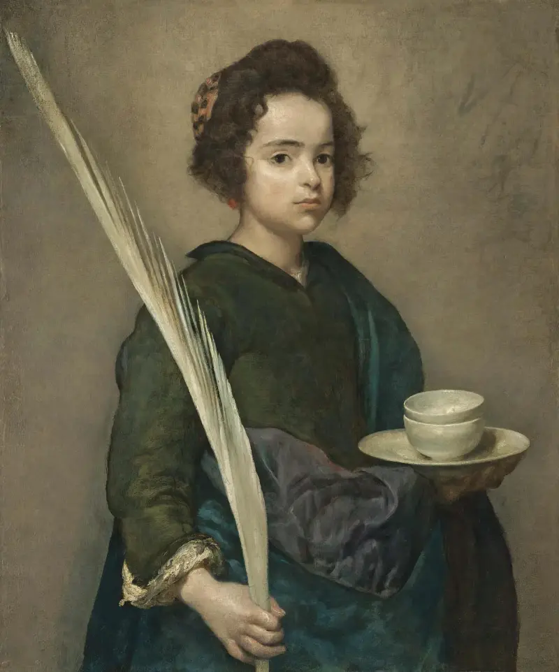 Saint Rufina av Diego Velázquez