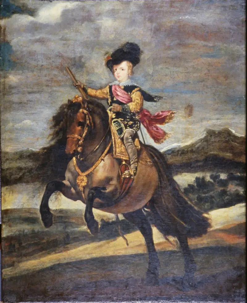 The Infante Baltasar Carlos on Horseback av Diego Velázquez