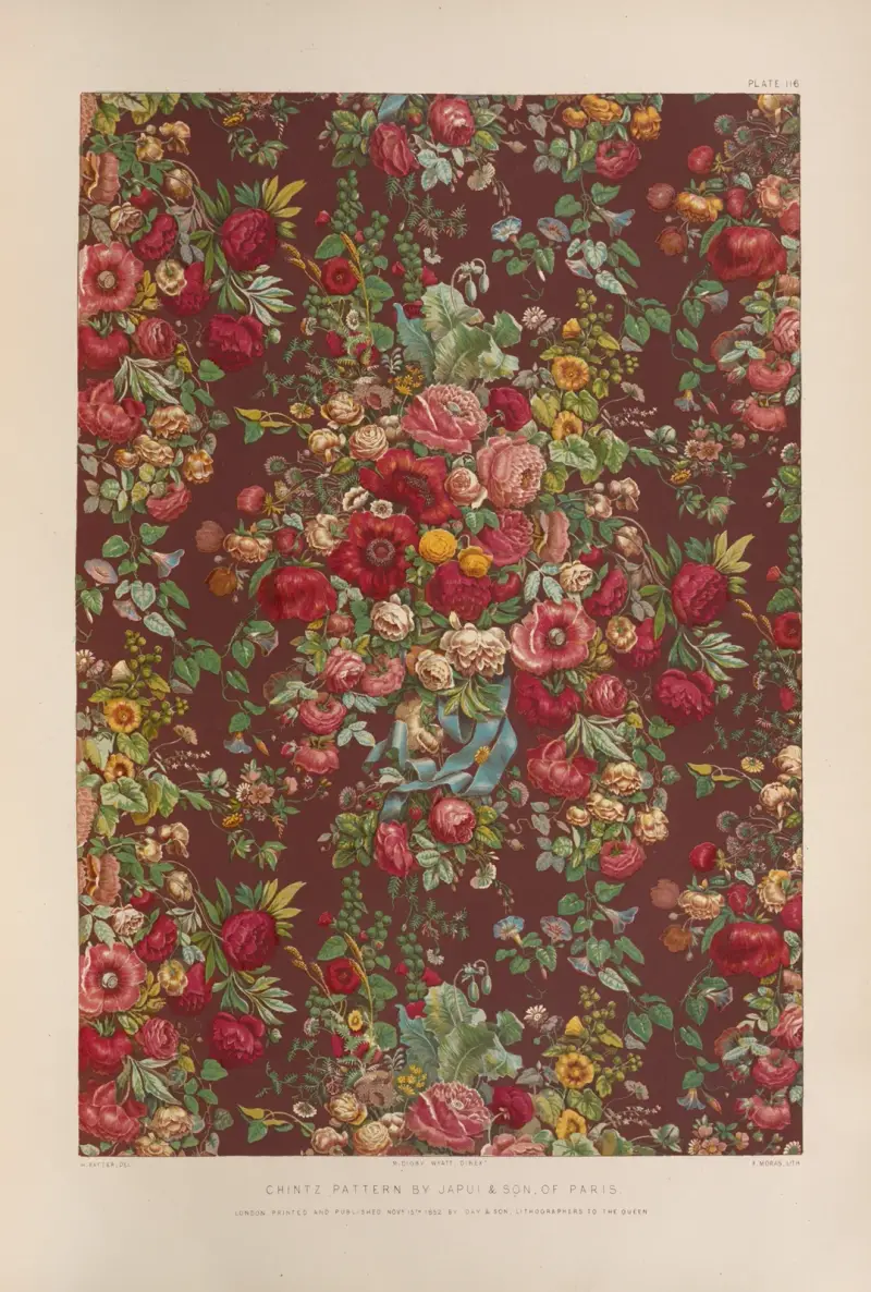 Wzór chintz, Matthew Digby Wyatt
