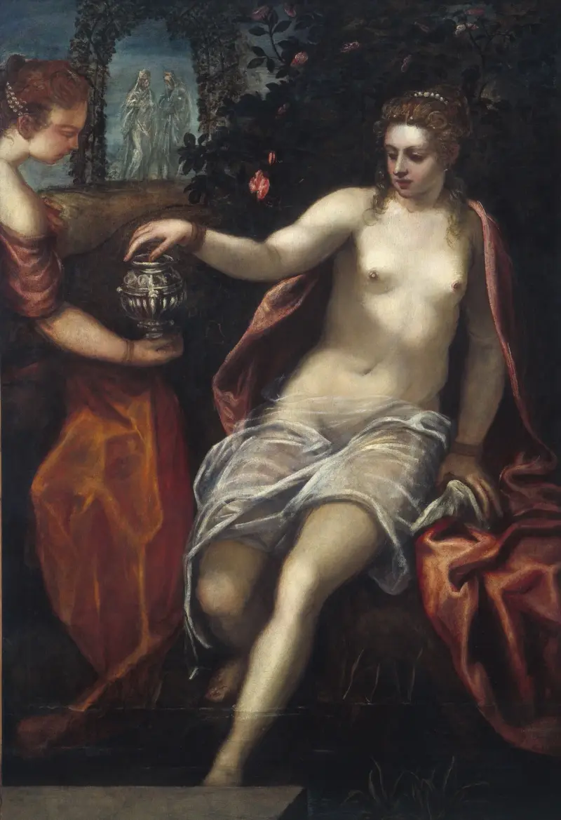 Susanna av Domenico Tintoretto