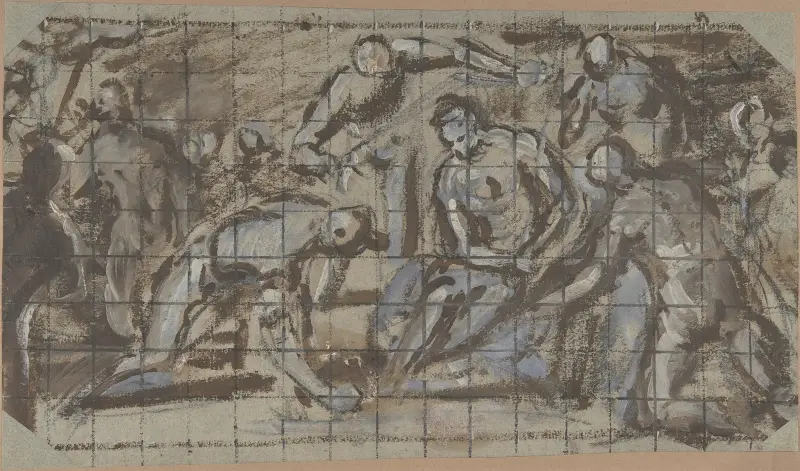 Kristus hånas av Domenico Tintoretto