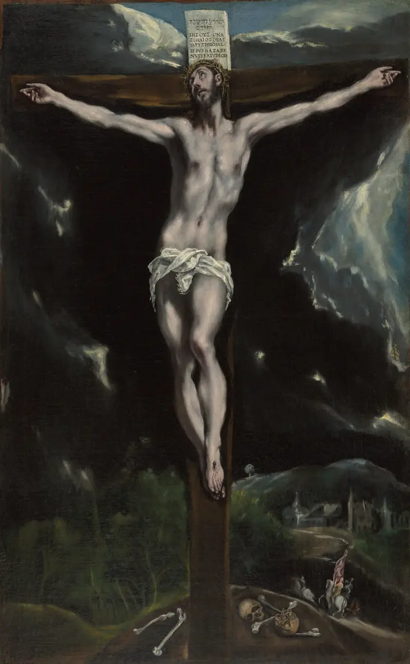 Kristus på korset av El Greco (Domenikos Theotokopoulos)