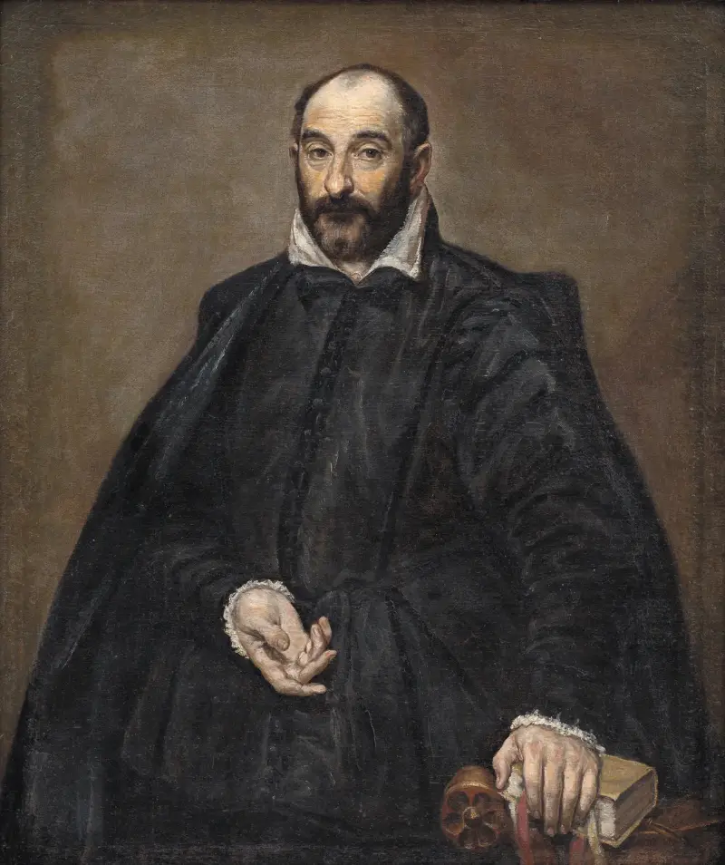 Bildnis eines Mannes von El Greco (Domenikos Theotokopoulos)
