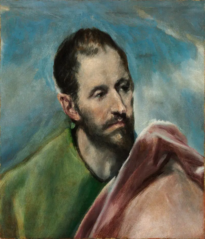 Jakob den yngre av El Greco (Domenikos Theotokopoulos)