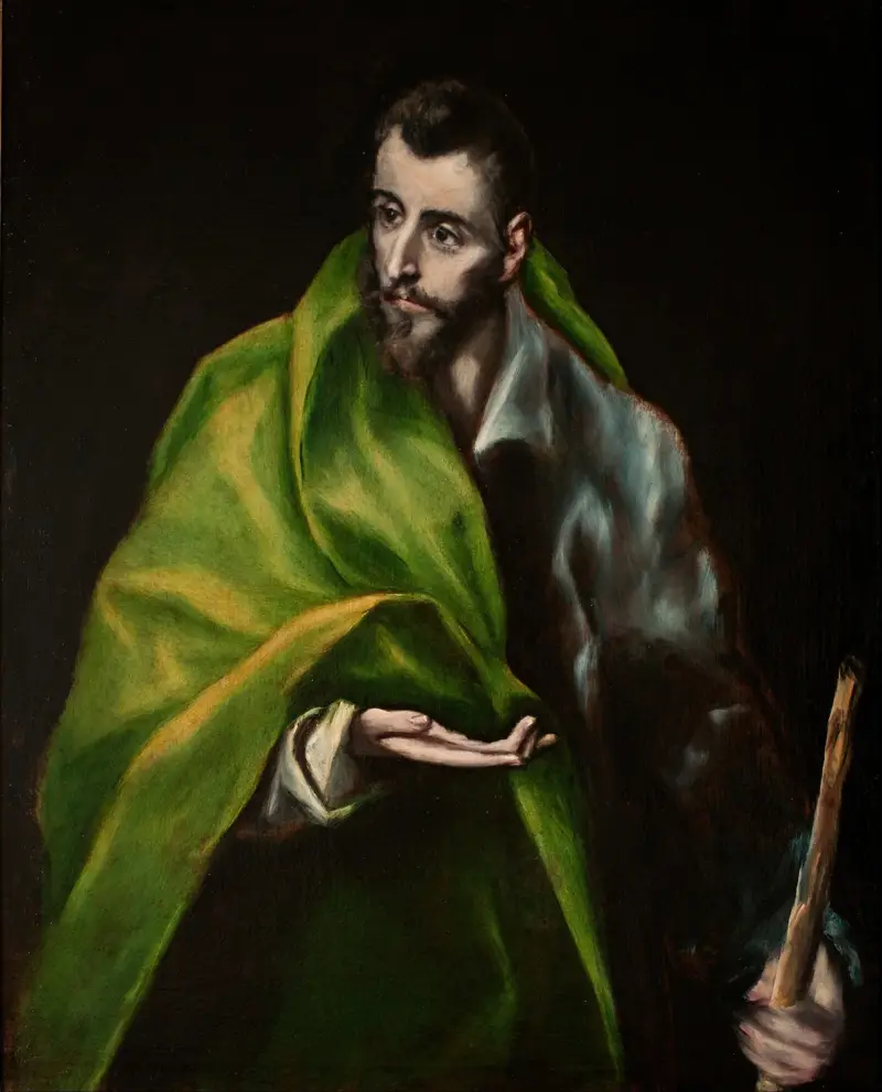 Den helige Jakob den äldre av El Greco (Domenikos Theotokopoulos)