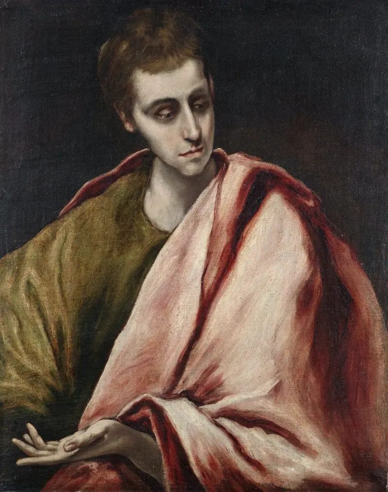 St. John av El Greco (Domenikos Theotokopoulos)