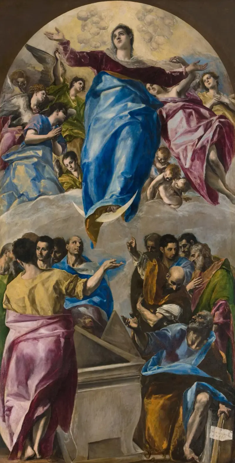 Mariä Himmelfahrt von El Greco (Domenikos Theotokopoulos)