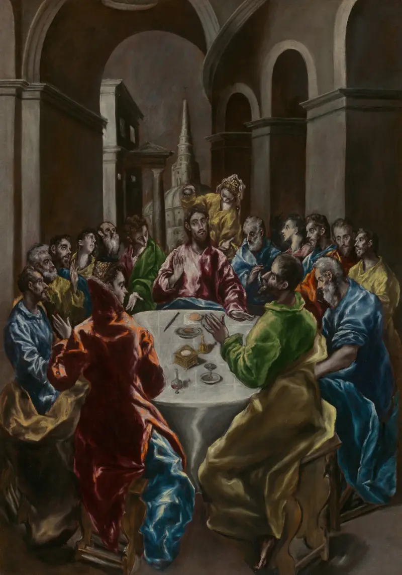 Uczta w domu Szymona, El Greco (Domenikos Theotokopoulos)