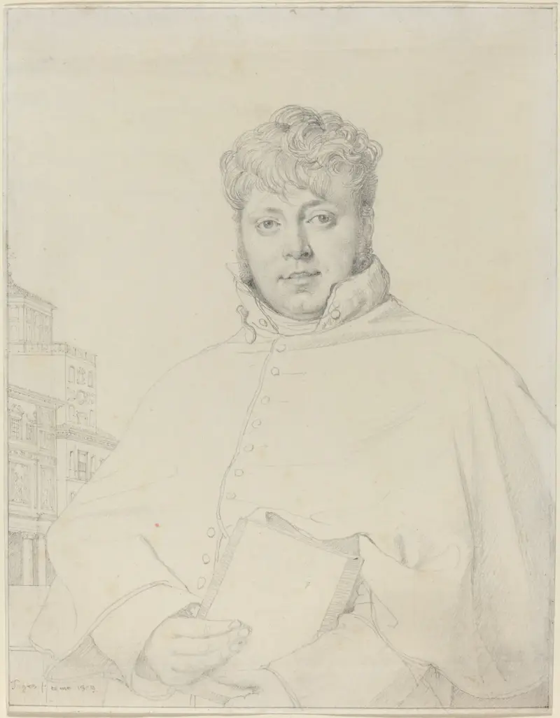 Auguste-Jean-Marie Guénepin av Jean Auguste Dominique Ingres