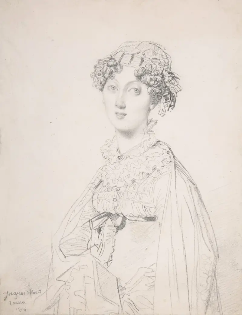 Lady Mary Cavendish-Bentinck av Jean Auguste Dominique Ingres