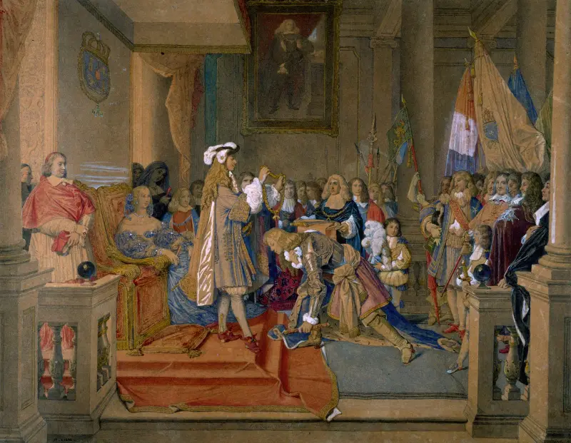 Marskalk Berwick mottar Gyllene skinnet av Jean Auguste Dominique Ingres