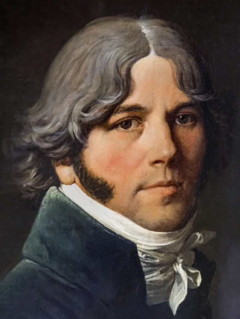 Porträtt av Jean-Marie-Joseph Ingres av Jean Auguste Dominique Ingres