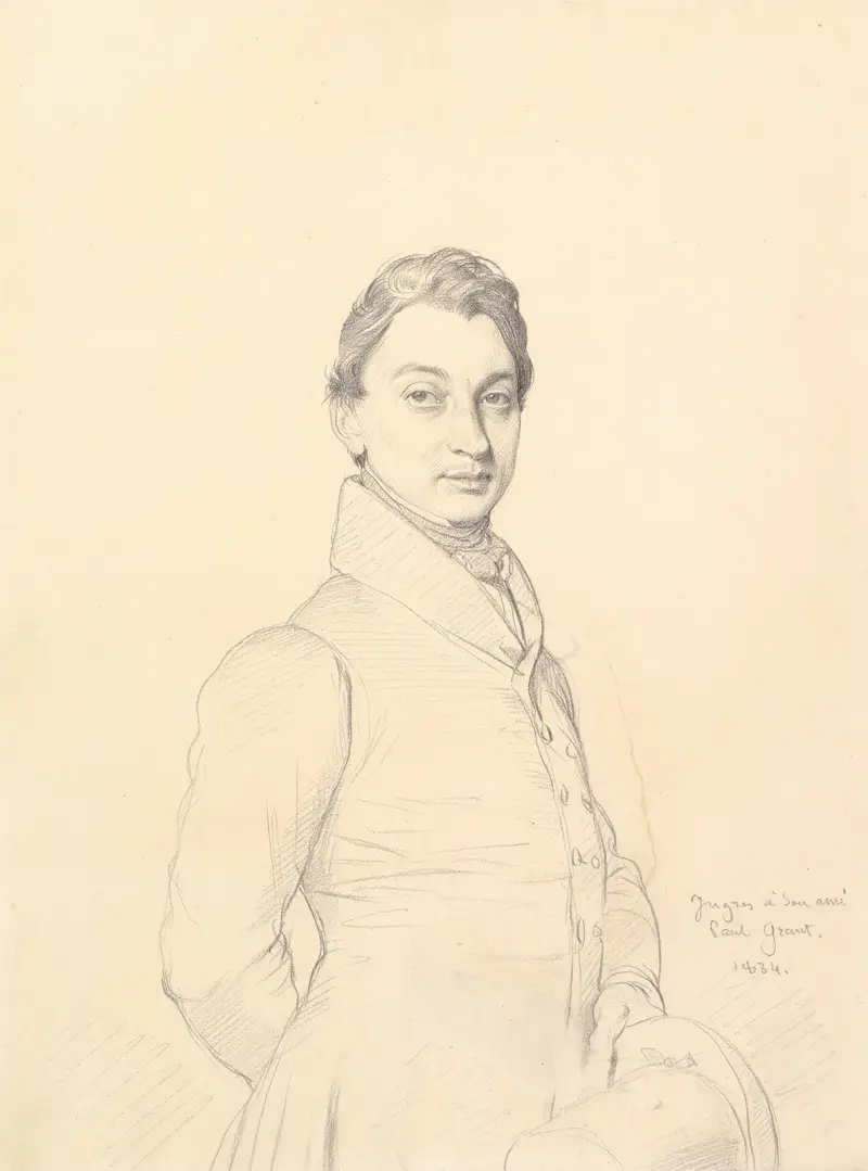 Advokaten Paul Grand av Jean Auguste Dominique Ingres