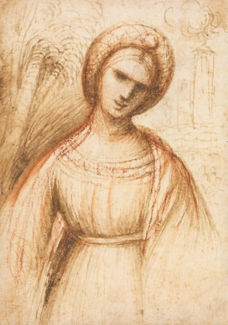Dame in einer Landschaft von Dosso Dossi