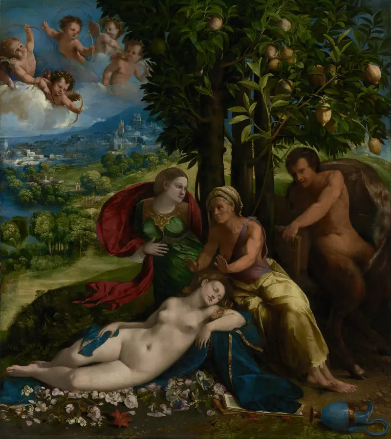 Mythological Scene av Dosso Dossi
