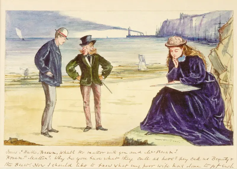 Beauty and the Beast av George Du Maurier