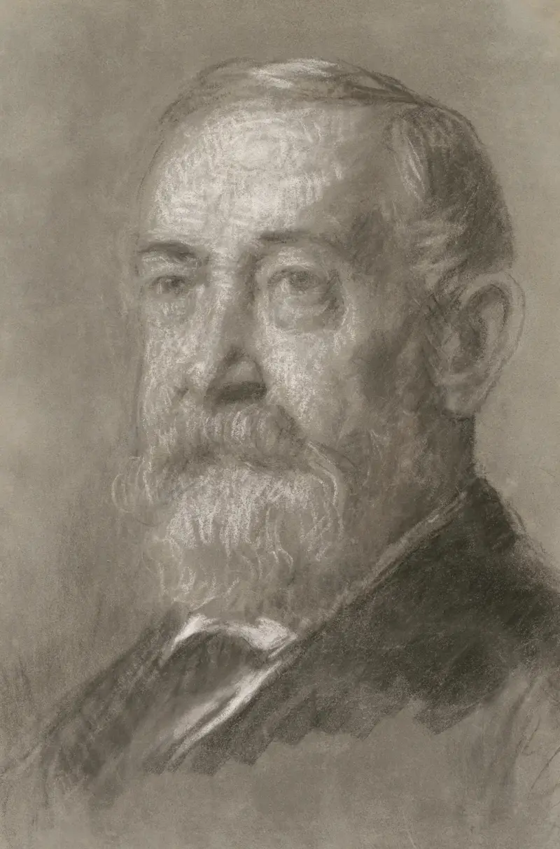 Benjamin Harrison, 1895 av Eastman Johnson