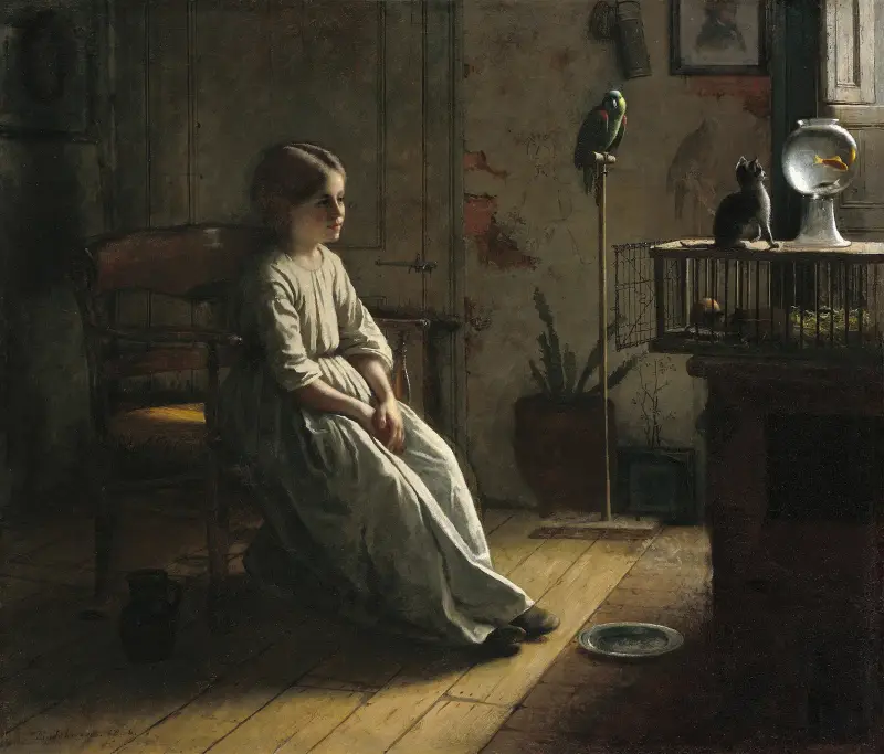 Ulubieńcy, Eastman Johnson