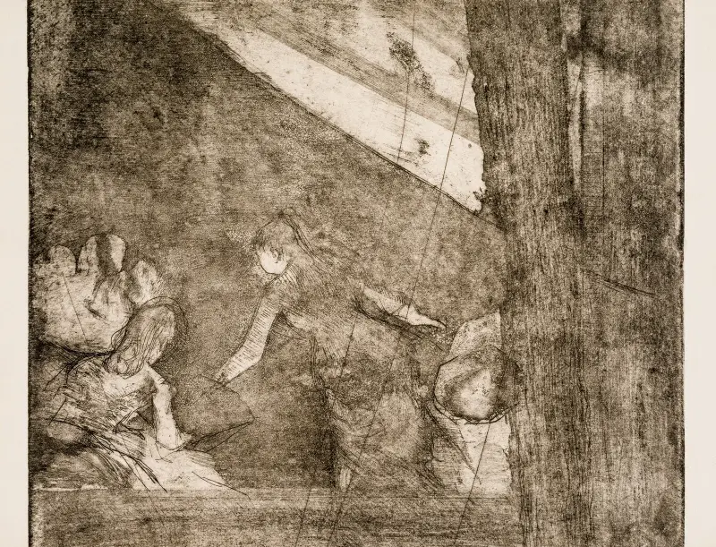 Aux Ambassadeurs, Edgar Degas