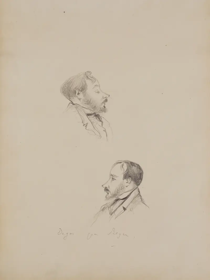 Degas och andra skisser av Edgar Degas