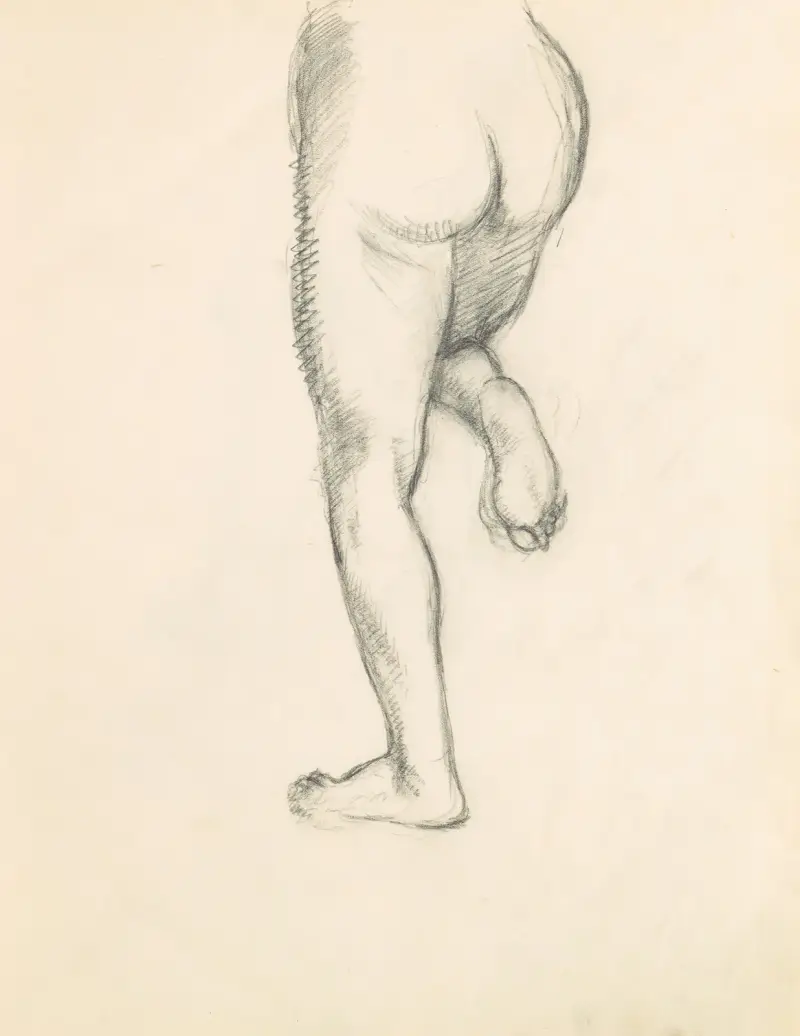 Figure Studies 14 av Edgar Degas