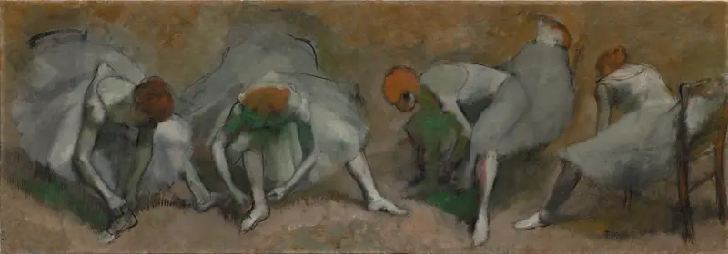 Fries aus Tänzerinnen von Edgar Degas