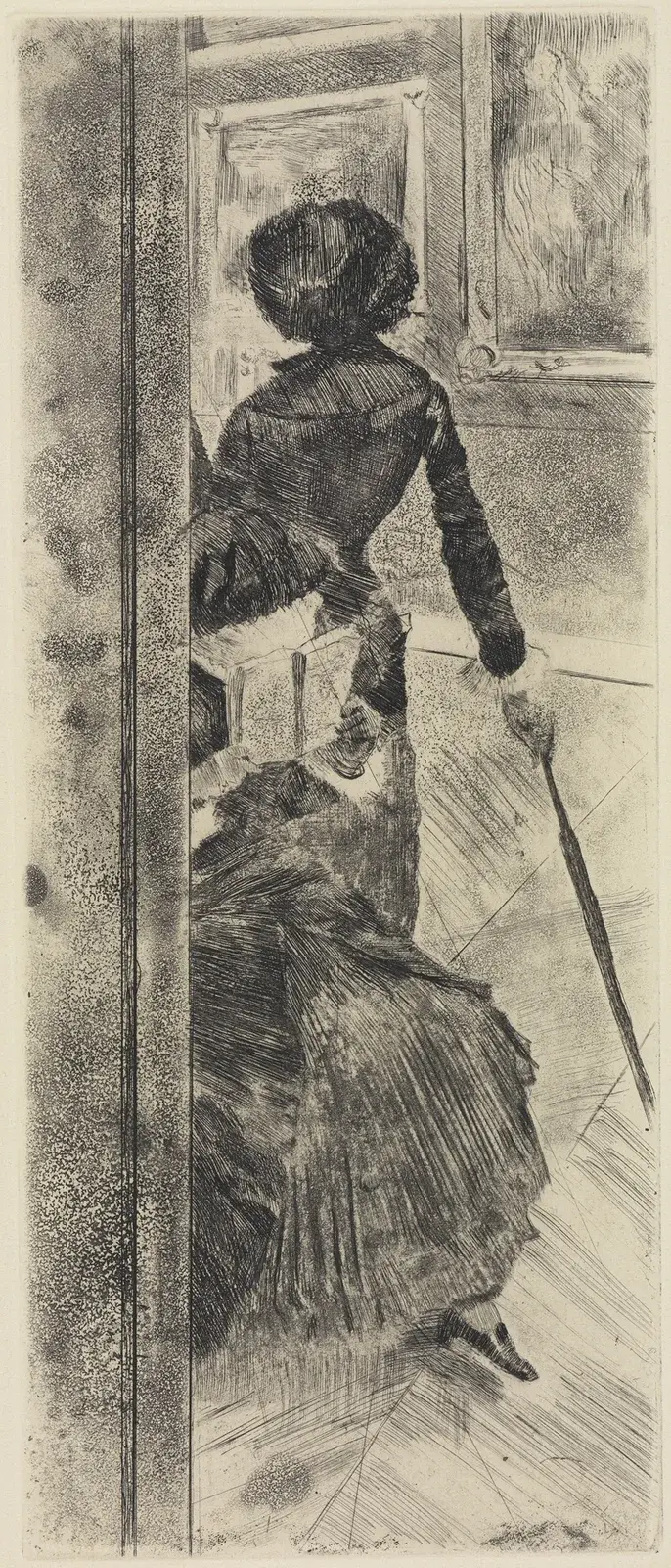 I Louvrens målerigalleri av Edgar Degas