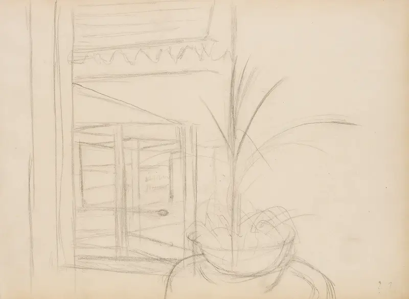 Interior Scene av Edgar Degas