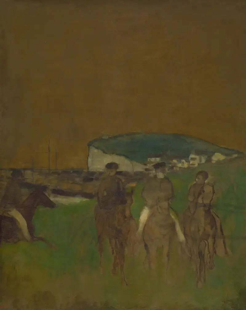 Morgenritt von Edgar Degas
