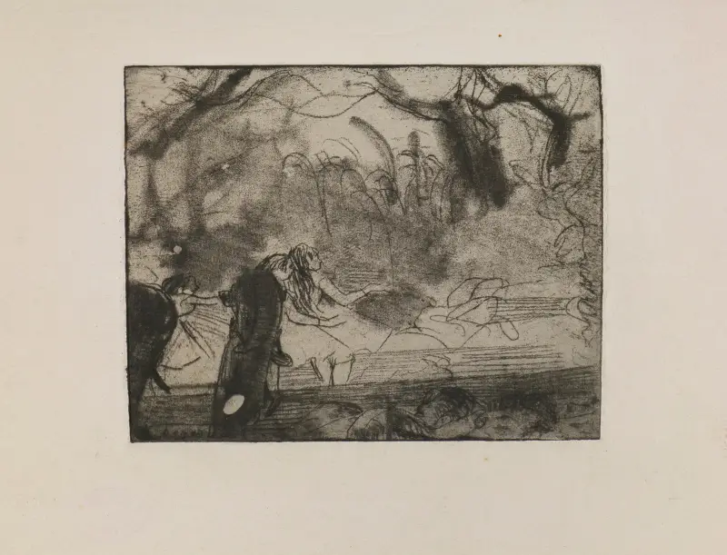 Na scéně III, Edgar Degas