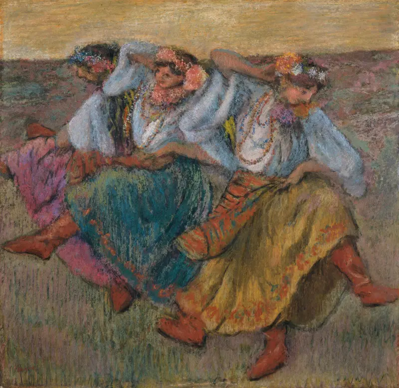 Russian Dancers av Edgar Degas