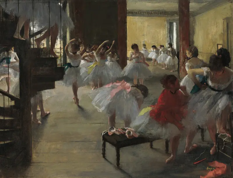 The Dance Class, 1873 av Edgar Degas