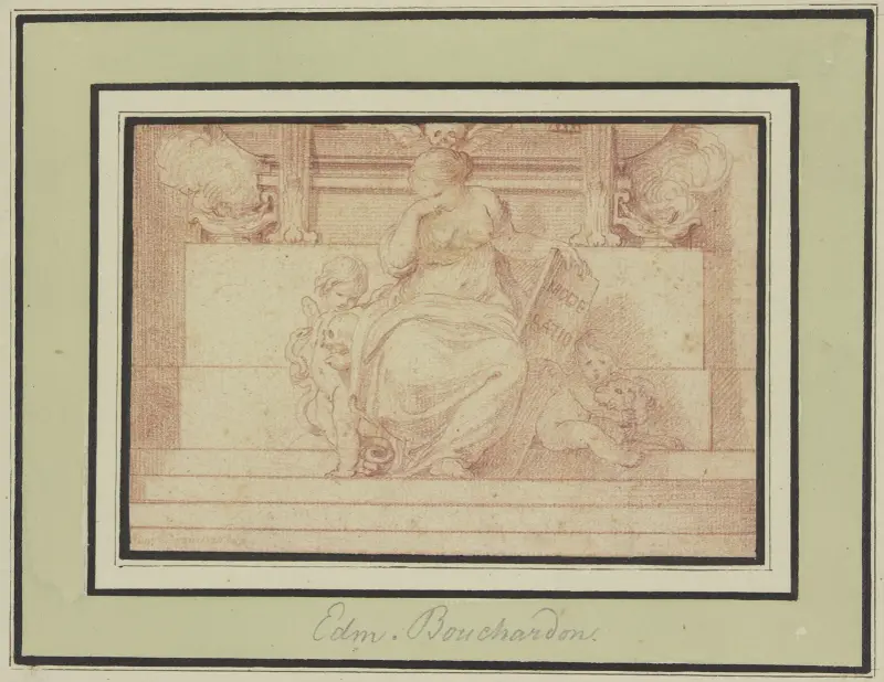 Alegorie střídmosti („Moderatio“), Edmé Bouchardon