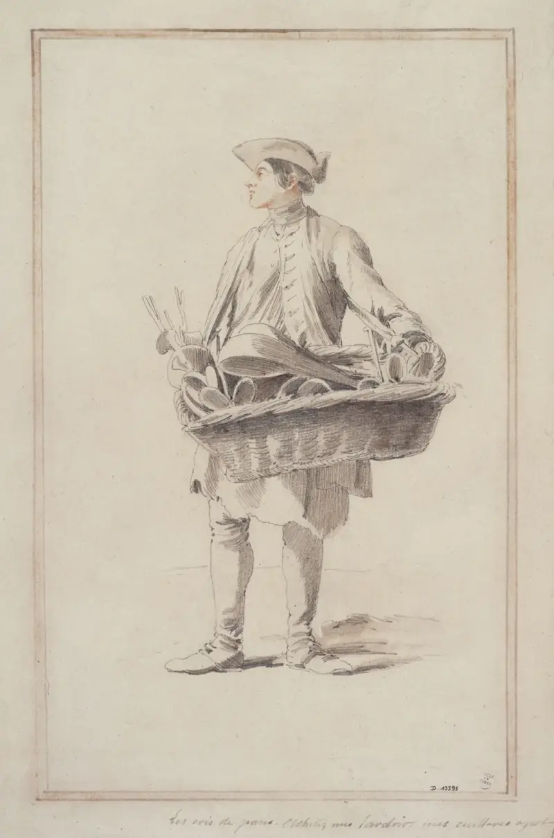 Hrnčíř, drátař, Edmé Bouchardon