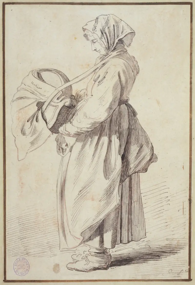 Savoyarde vielleuse, Edmé Bouchardon
