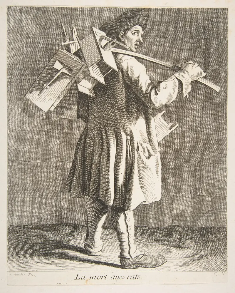 Szczurołap, Edmé Bouchardon