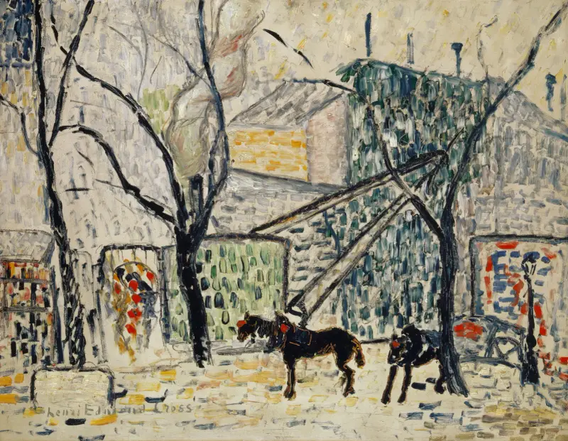 Boulevard av Henri-Edmond Cross