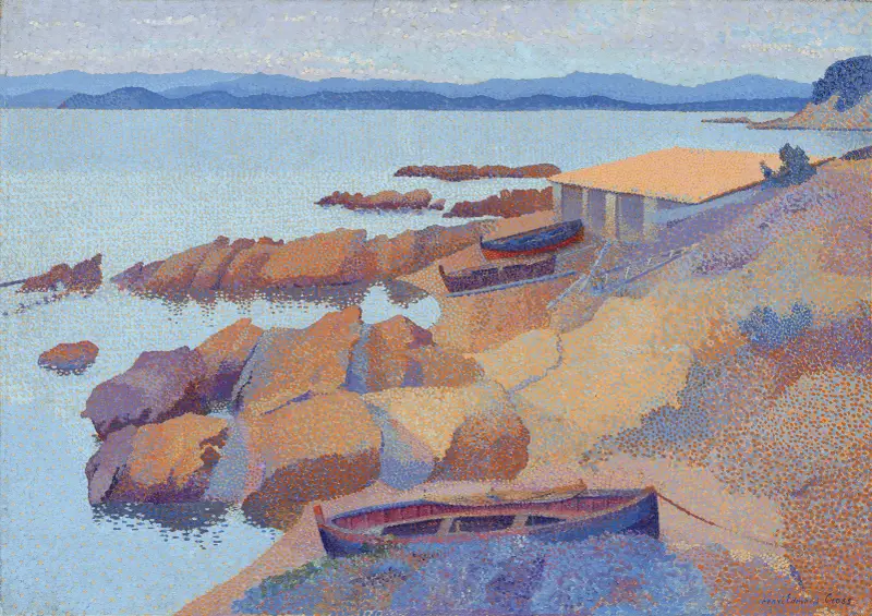 Calanque des Antibois von Henri-Edmond Cross