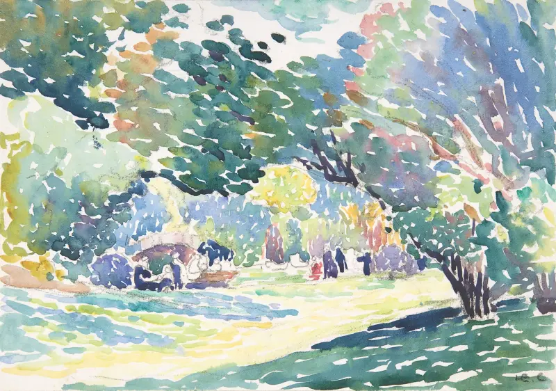 Landscape, 1904 av Henri-Edmond Cross