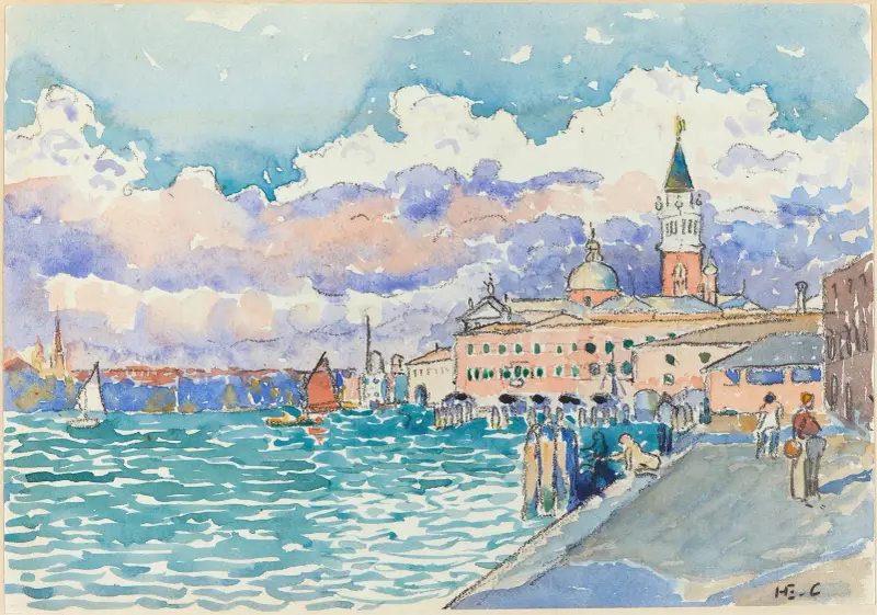 Venice av Henri-Edmond Cross