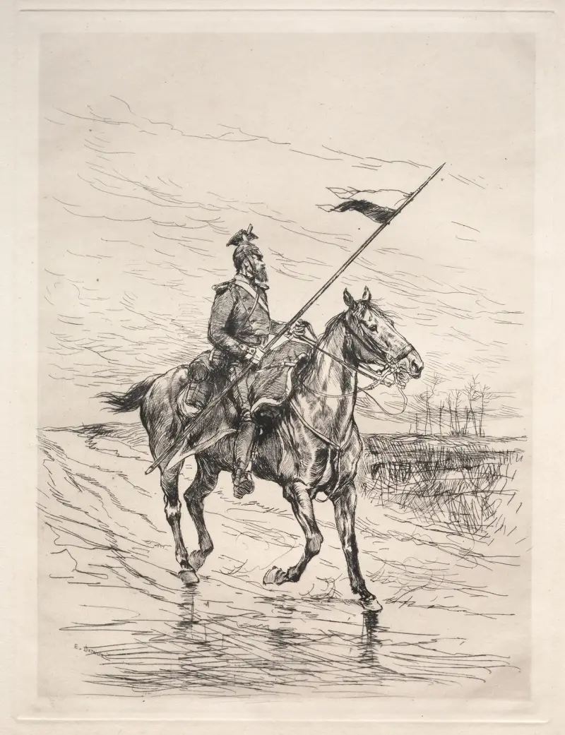 Ulan, Jean-Baptiste Édouard Detaille