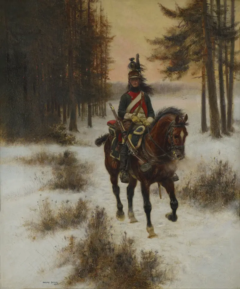 The Dragoon av Jean-Baptiste Édouard Detaille