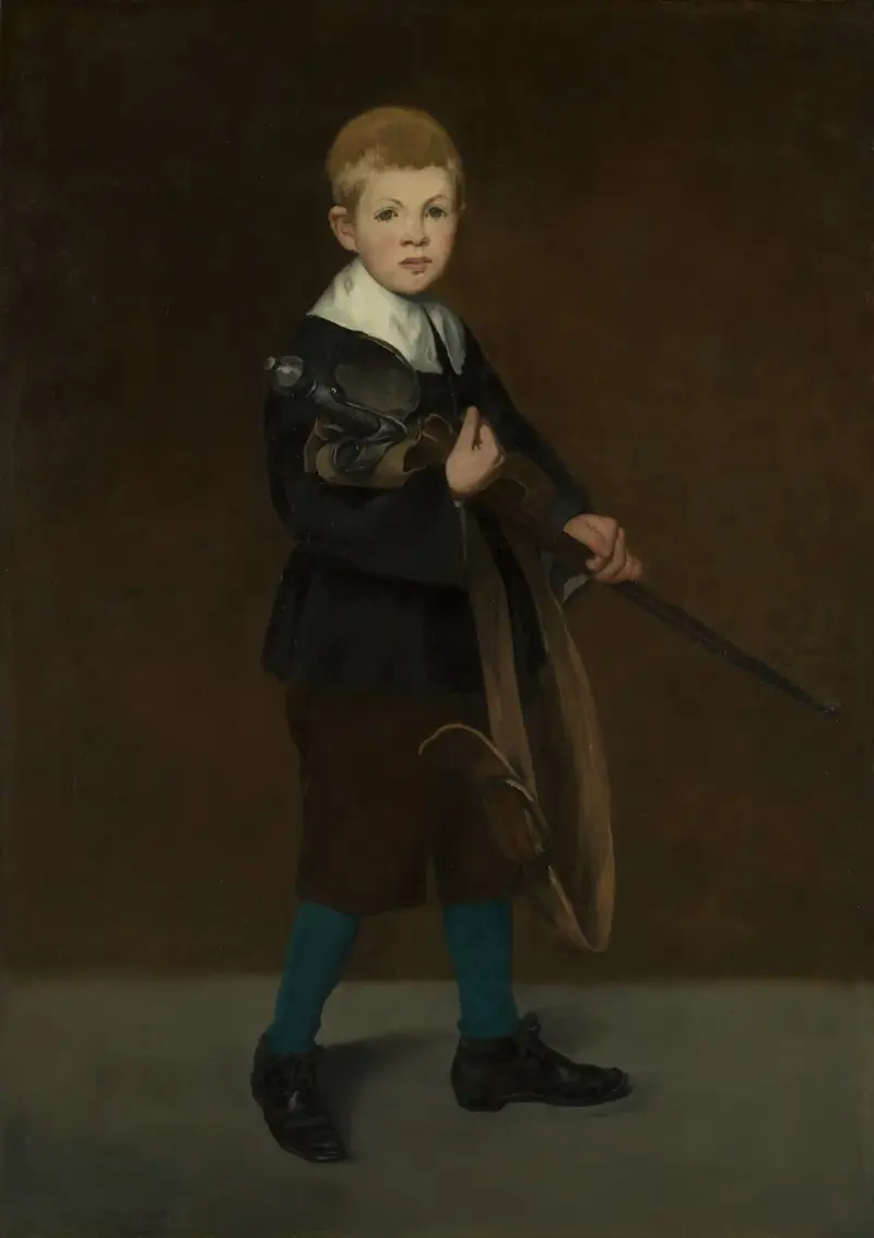 Pojke med svärd av Édouard Manet