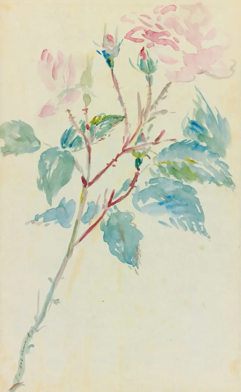 Dzika róże, Édouard Manet