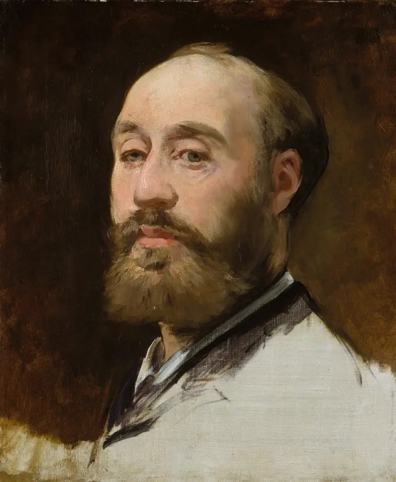 Huvud av Jean-Baptiste Faure (1830–1914) av Édouard Manet
