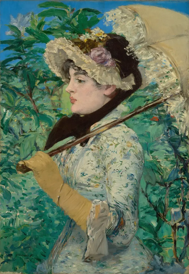 Jeanne (Spring), 1881 av Édouard Manet