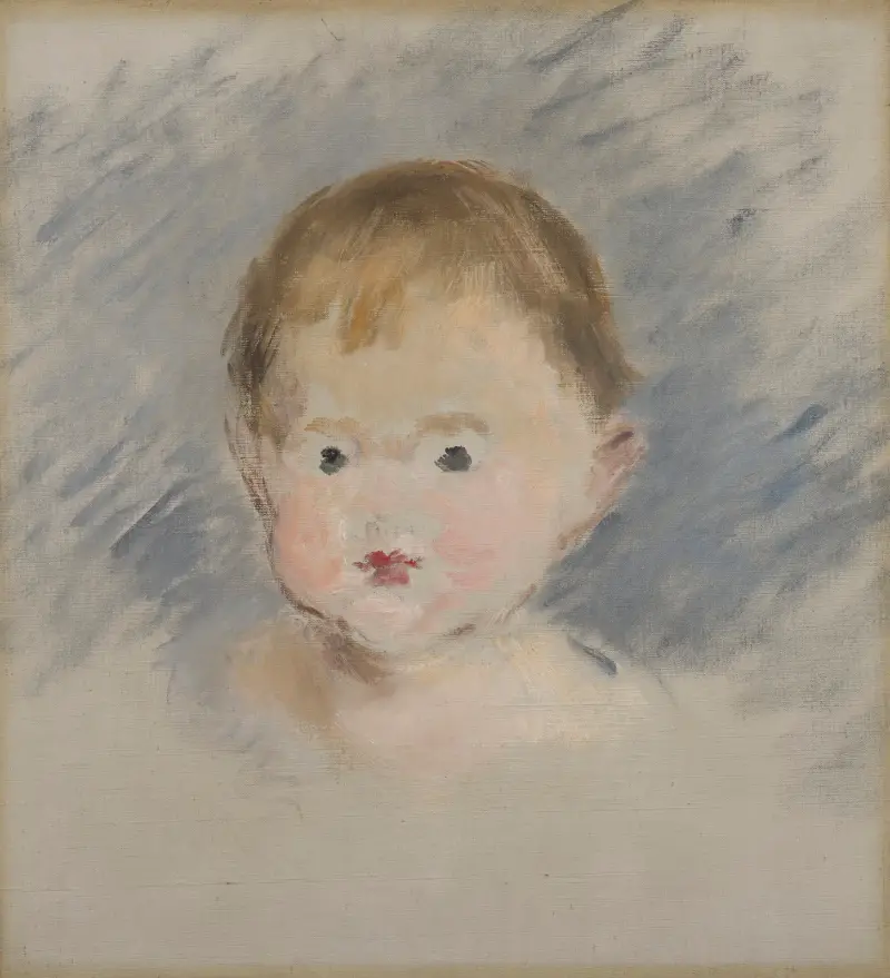 Julie Manet vid femton månaders ålder av Édouard Manet
