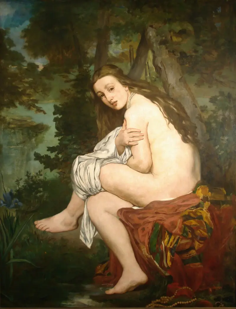 La Nymphe surprise, 1861 – nr 2 av Édouard Manet
